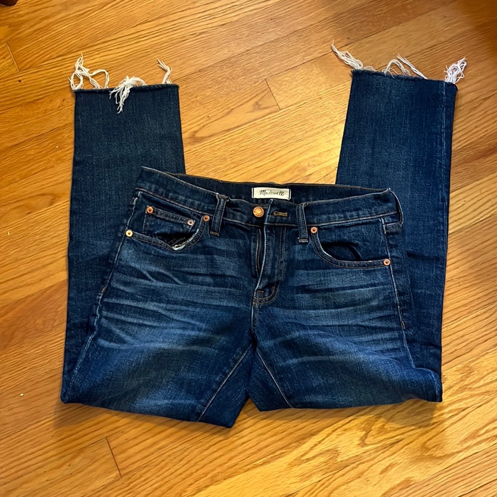 Madewell mid rise boyfriend size 25